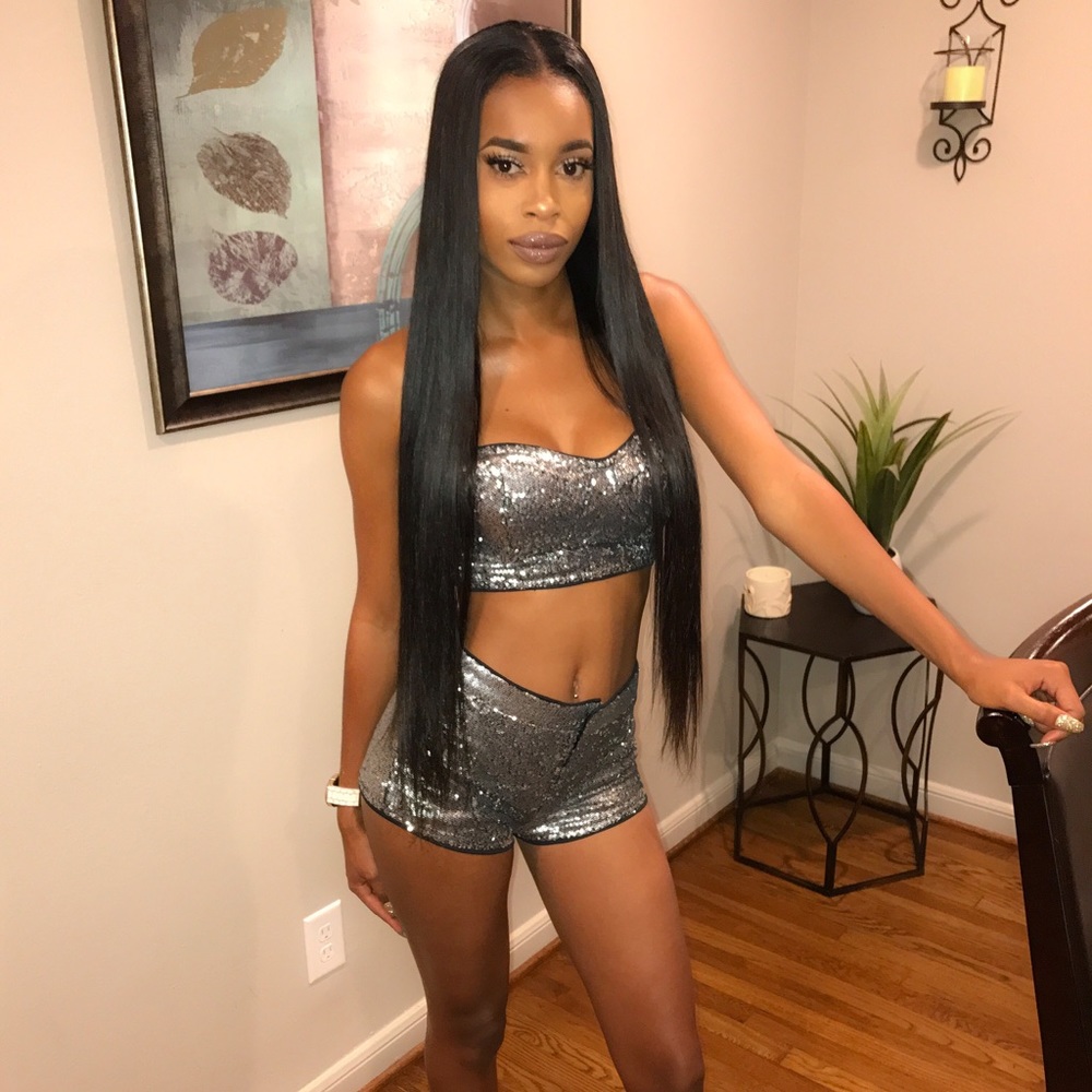 Sequins 2 piece set